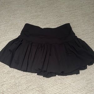 Black gold hinge skirt